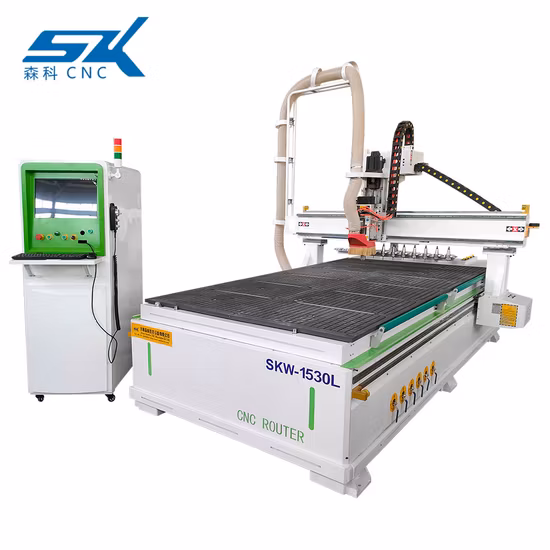 1530 Machine de gravure sur bois Atc/fraiseuse CNC pour porte