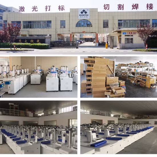 Machine de gravure de marqueur laser à fibre optique Dog Pet Tag 20W