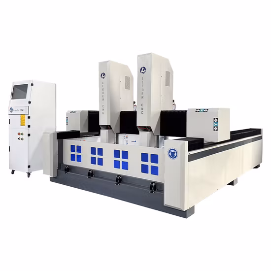 Routeur CNC synchronisé à vitesse rapide pour Machine de gravure d'avion à 2 têtes en pierre