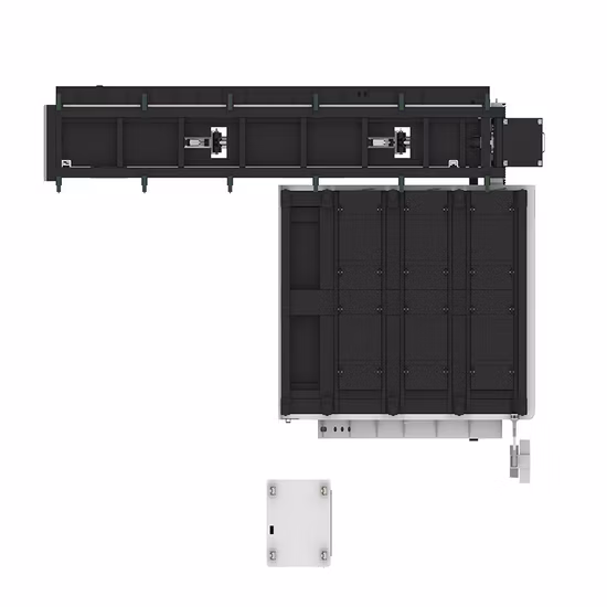 Lxshow 1000W 2000W 3000W 4000W Machine de découpe de métal laser à fibre à vendre